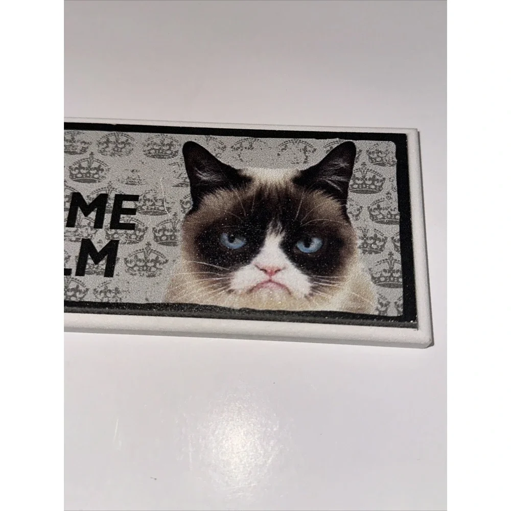 Ganz Grumpy Cat Dont Tell Me To Keep Calm Easel Wall Sign Meme Decor ER000016